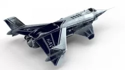 Rockwell XFV-12A 3D model