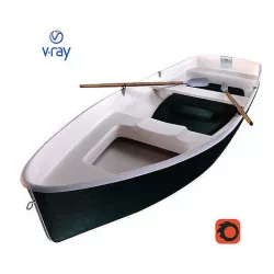 Rowing boat PELLA FJORD 3D model