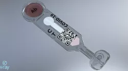 Saliva tester 3D model