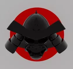 SAMURAI 3D model