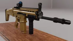 Scar-H 3D model