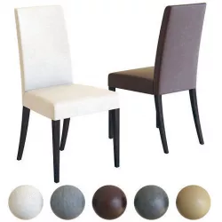 Scavolini Freetime Dining Chair Low-poly 3D model