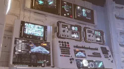 Sci-fi Control Room 3D model