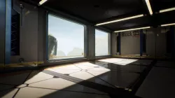 SCI-FI Laboratory Low-poly 3D model