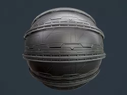 Sci-Fi Military Seamless PBR Texture 110 Texture