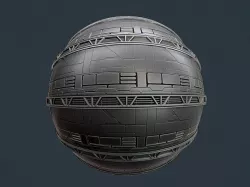 Sci-Fi Military Seamless PBR Texture 111 Texture