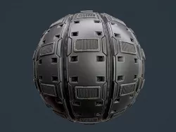 Sci-Fi Military Seamless PBR Texture 117 Texture