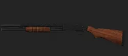 Shotgun Boito 12 Gauge Low-poly 3D model