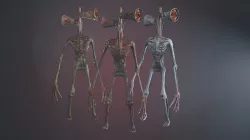 Siren Head Low-poly 3D model