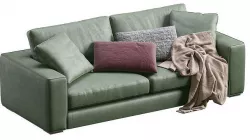Sitka Boreal Leather Sofa 3D model