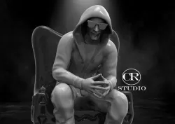snoop dog 3D model