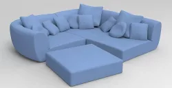 sofa 4 3D model