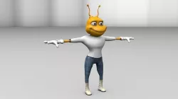 Sportive ant model 3D model