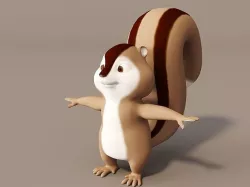 Squirrel 3D model