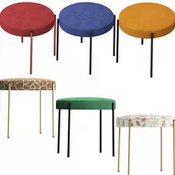 Stool Verpan SERIES 430 3D model