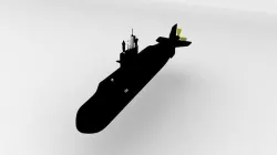 Submarine 3D model