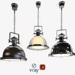 Suspended fixtures OLD BURDIE 3D model