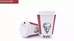 Takeaway coffee from KFC Low-poly 3D model