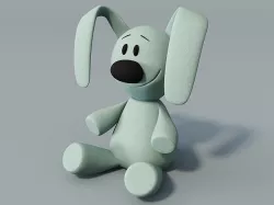 Toy Jester 3D model