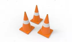 Traffic cone 3D model