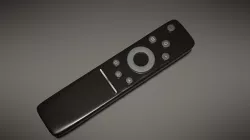 TV remote control 3D model