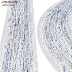 Ultra realistic Snow road 3D model
