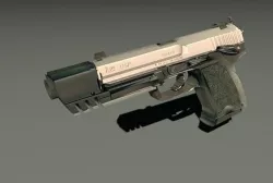 USP HK Compensator Pistol 3D model