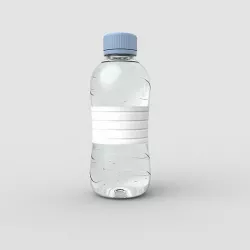 Water bottle 3D model