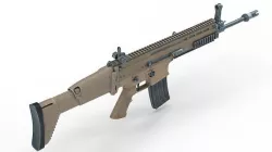 Weapon - FN Scar-L 3D model