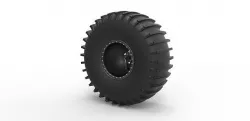 Wheel from Atlas ATV 3D model