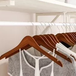 Wood Hanger for Dress Shirt  Sweater 3D model