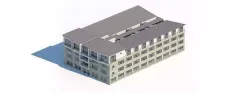 workshop city building 3D model