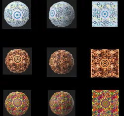 3 Doodles Surfaces PBR Texture Texture