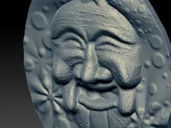 3D MASK FACE  3D model