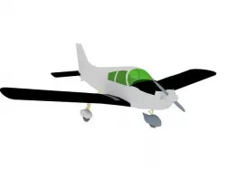 AIRCRAFT T-CHER 3D model