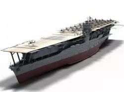 Akagi IIWW Carrier 3D model