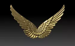 Angel wings 3D model