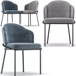 Angelo Dining Chair 3D model