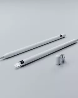 Apple Pencil 3D Model 3D model