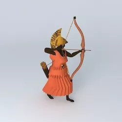 ARGONAUTS Atalana archery 3D model