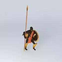 ARGONAUTS hero resting 3D model