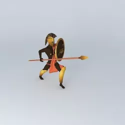 ARGONAUTS phalanx hero 3D model