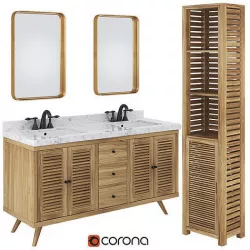 Avanity Harper Vanity Combo 3D model