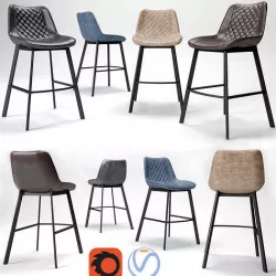 Bar Stools Trix 3D model