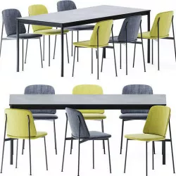 Base Outdoor Table by Muuto 3D model