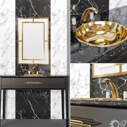 bathroom furniture 04 3D model