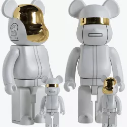 Bearbrick  Daft Punk White Suit Low-poly 3D model