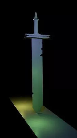 Blade 3D model