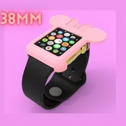Bow With Mickey Mouse Apple Watch Ears Case Cover 38mm 3D model 3D model