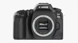 Canon DSLR EOS 90D camera body closed 3D model